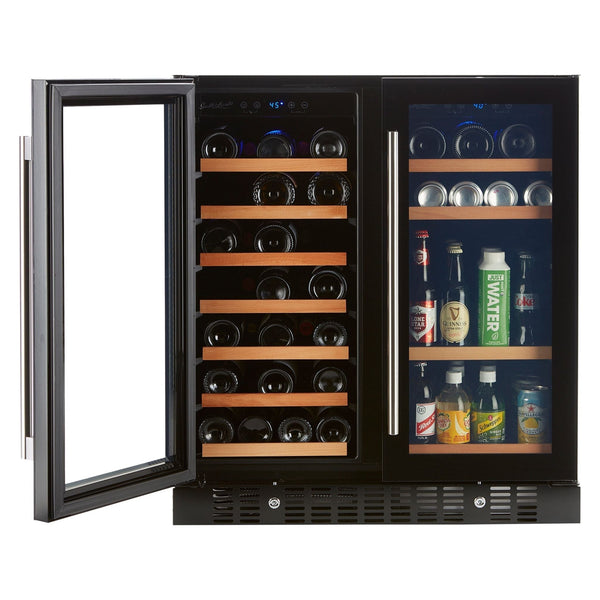 Smith & Hanks 24 Built-In/Freestanding Wine & Beverage Cooler with Dual Temperature Zones and UV Protection SHWB-34