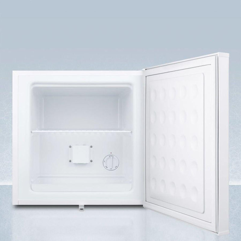 Summit 19 In. White Freestanding 1.4 Cu-ft Compact Freezer FS24LMED