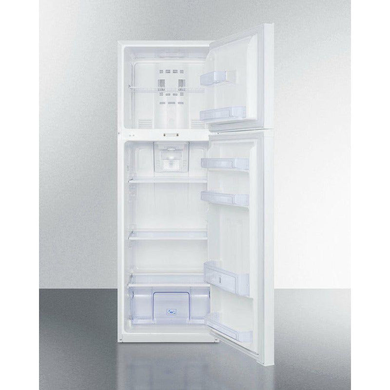 Summit 22 in. Wide Top Mount Refrigerator-freezer - FF946WLLF2