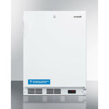 Summit 24 In. Wide Built-In All-Freezer, with 3.5 cu. ft. Capacity, Right Hinge, Manual Defrost, ADA Compliant - VT65MLBI