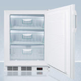 Summit 24 In. Wide Built-In All-Freezer, with 3.5 cu. ft. Capacity, Right Hinge, Manual Defrost, ADA Compliant - VT65MLBI