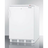 Summit 24 In. Wide Built-In All-Freezer with 3.5 cu. ft. Capacity, Right Hinge, Manual Defrost, Approved for Medical Use - VT65MLBI