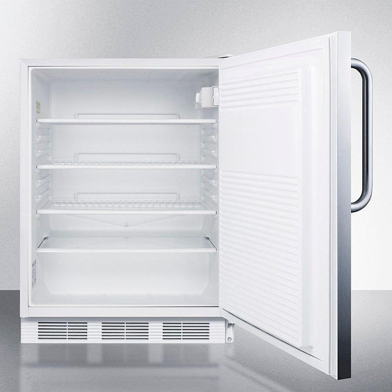 Summit 24 in. Wide Built-in All-Refrigerator, ADA Compliant - FF7LWBISS