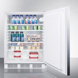 Summit 24 in. Wide Built-in All-Refrigerator, ADA Compliant - FF7LWBISS