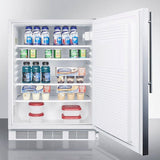 Summit 24 in. Wide Built-in All-Refrigerator, ADA Compliant - FF7LWBISS