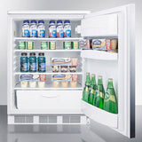 Summit 24 in. Wide Built-In All-Refrigerator - FF6WBI7SS