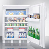 Summit 24 in. Wide Built-In Refrigerator-Freezer - CT66LWBI