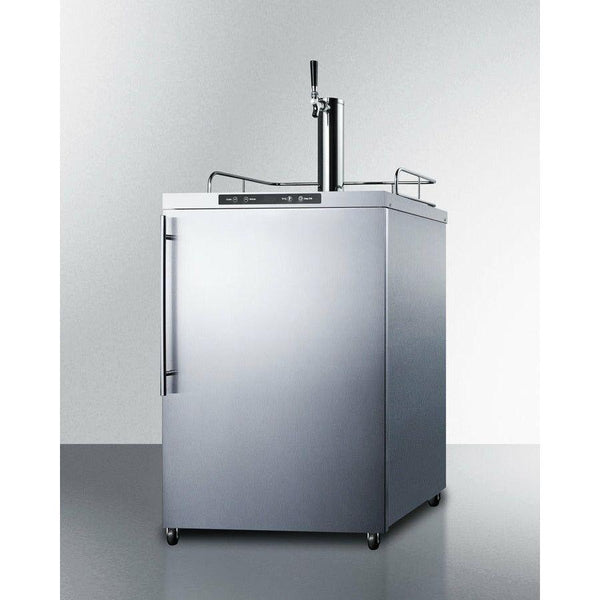 Summit 24 in. Wide Outdoor Kegerator, Freestanding Beer Dispenser - SBC635MOS7