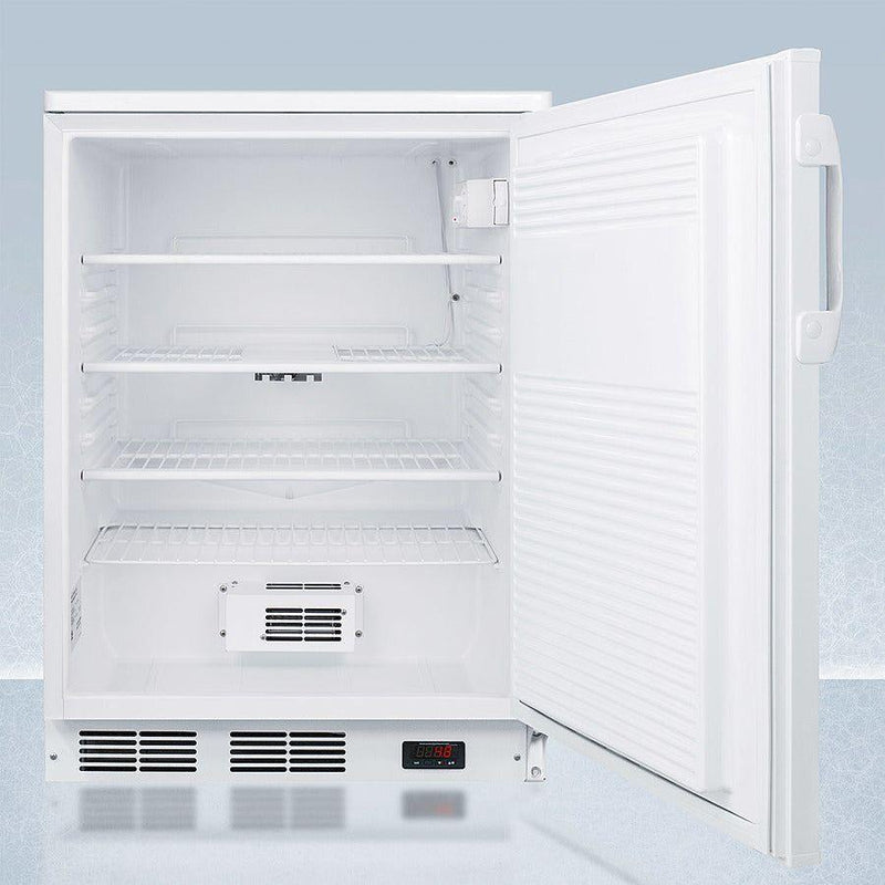 Summit 24'' Wide 4 Level Legs All-refrigerator w/Wired Shelf - FF7LWP