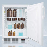 Summit 24'' Wide 4 Level Legs All-refrigerator w/Wired Shelf - FF7LWP