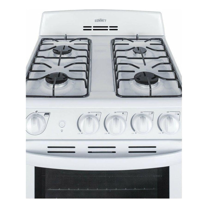 Summit 24 Wide Gas Range RG244WS