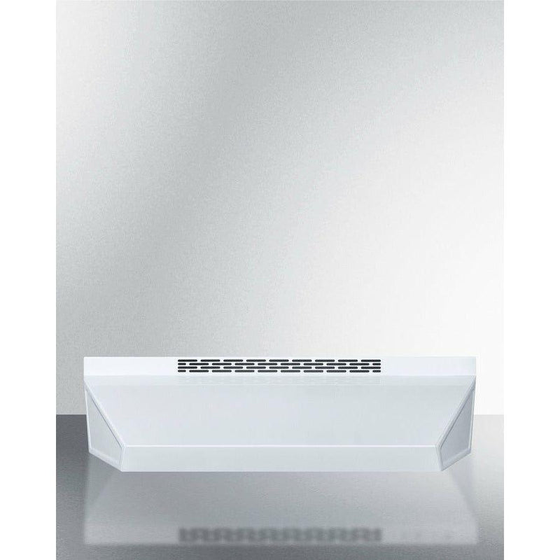 Summit 30 in. Under Cabinet Convertible Range Hood, ADA Compliant - ADAH1630