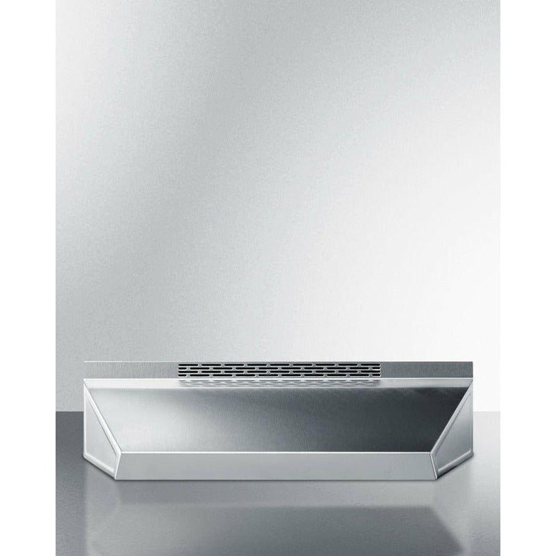 Summit 30 in. Under Cabinet Convertible Range Hood, ADA Compliant - ADAH1630